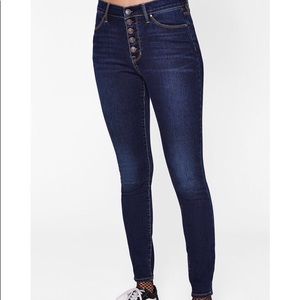 PacSun Sweet Prince Blue High Rise Jeggings Sz 25